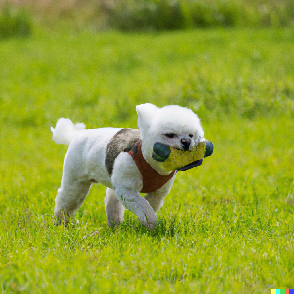 armored maltese in battlefield